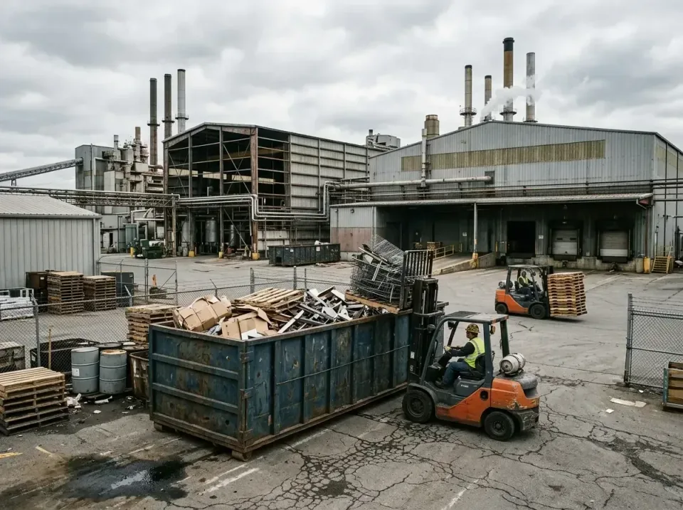 industrial-factory-scrap-conta-003 — frequently asked questions, Cheap Roll-off Dumpster Rentals in Colby, WI